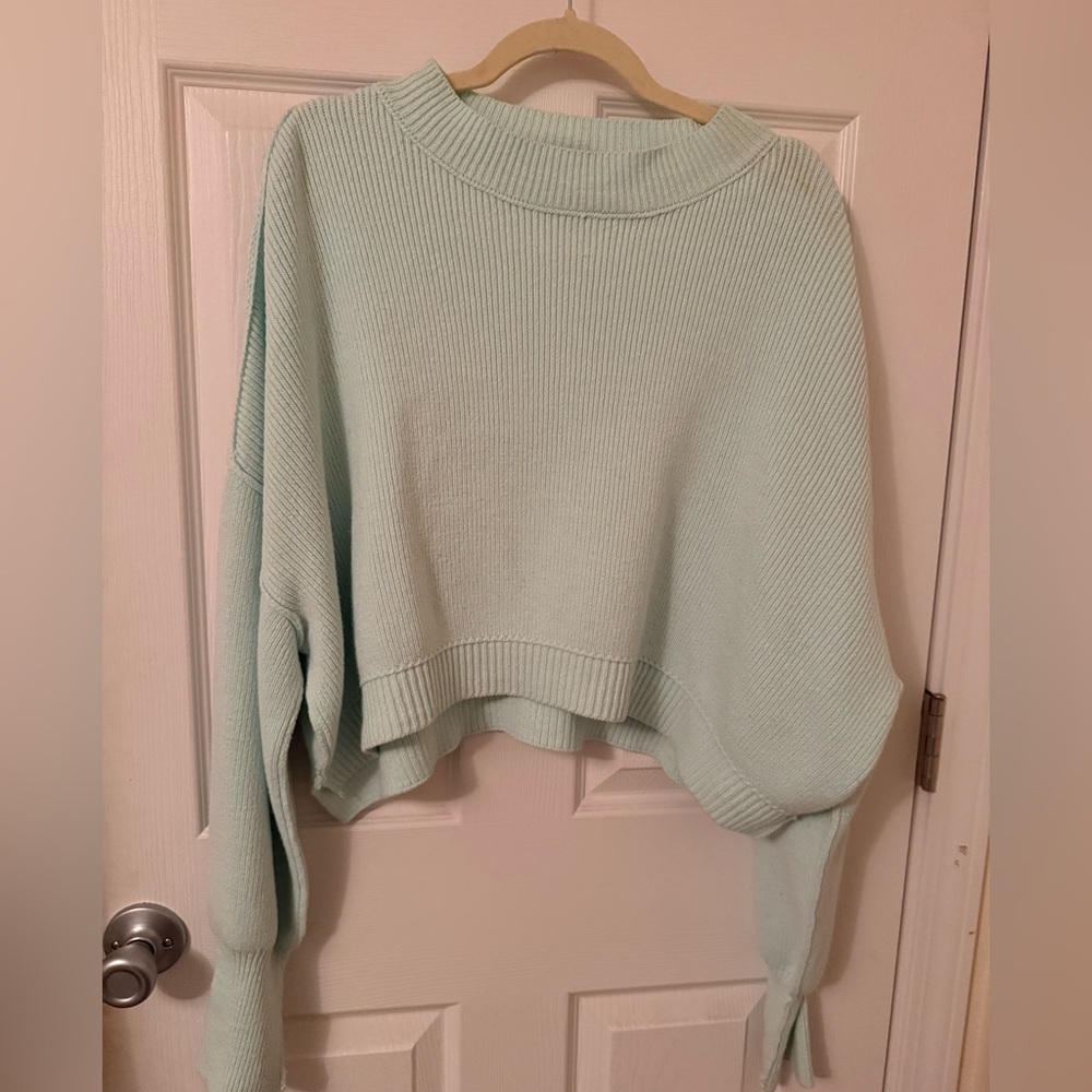 Free People Easy Street Cropped Sweater